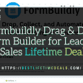 Formbuildly Drag & Drop Form Builder for Leads & Sales Lifetime Deal