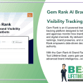 Gem Rank AI Brand Ranking and Visibility Tracking Tool Lifetime Deal Featured Image