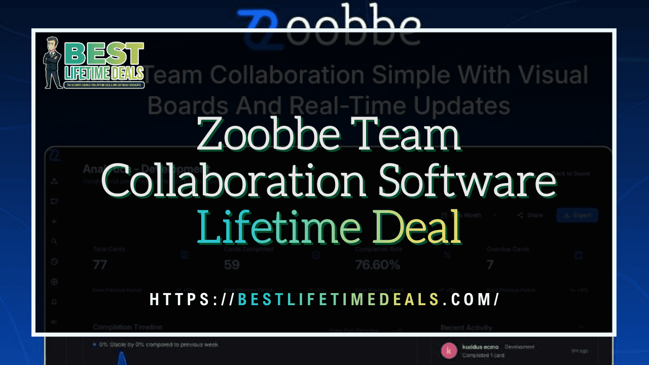 Zoobbe Team Collaboration Software Lifetime Deal