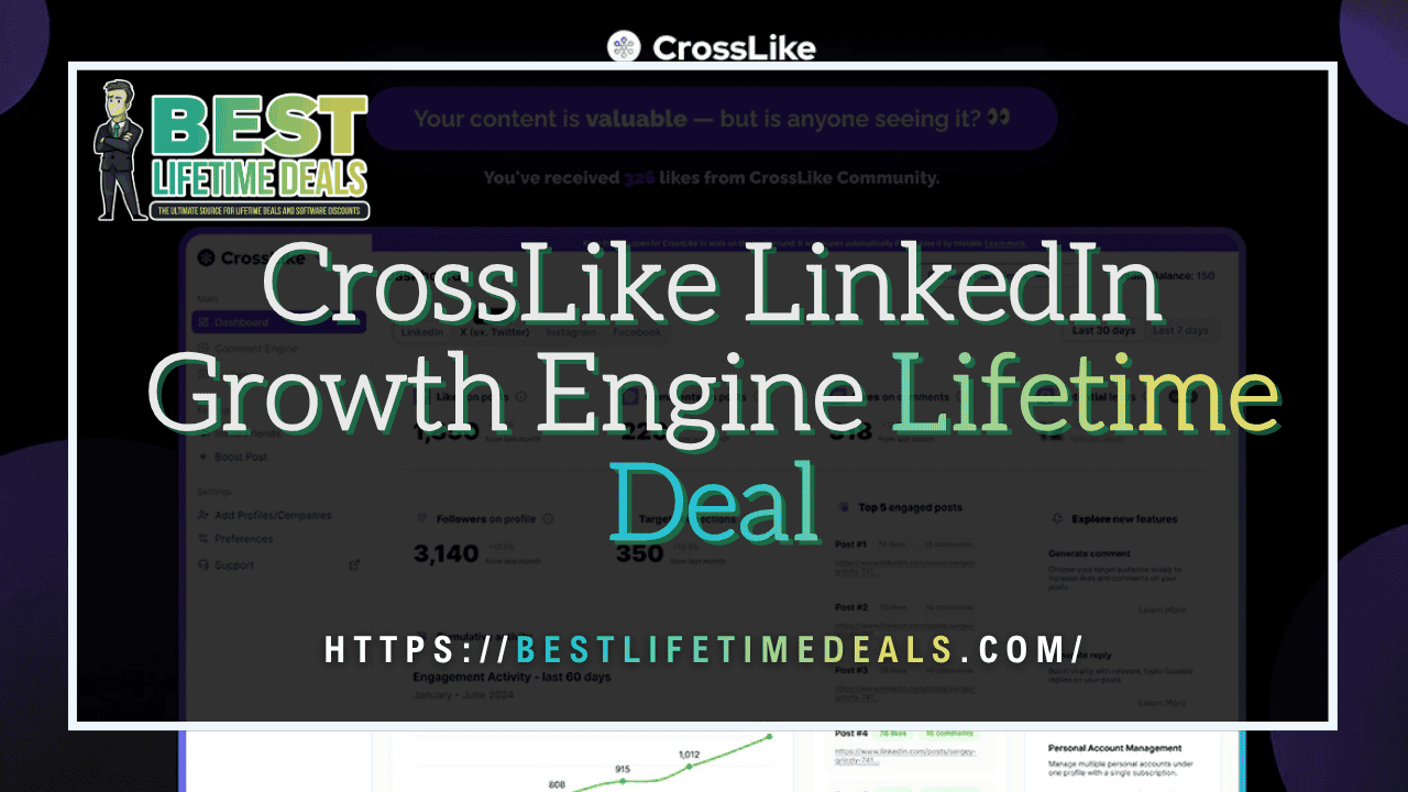 CrossLike LinkedIn Growth Engine Lifetime Deal (2)