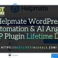 Helpmate WordPress Automation & Al Angine WP Plugin Lifetime Deal (2)