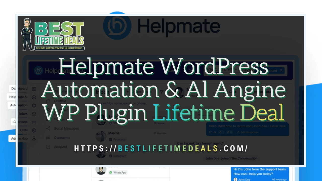 Helpmate WordPress Automation & Al Angine WP Plugin Lifetime Deal (2)