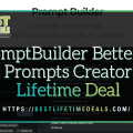 PromptBuilder Better AI Prompts Creator Lifetime Deal (2)