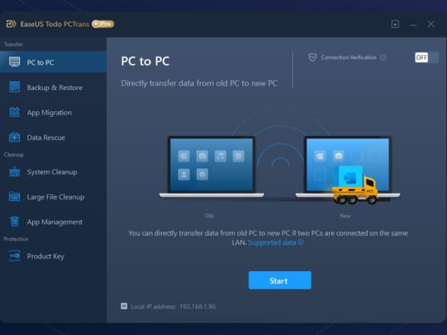 EaseUS Todo PCTrans 4