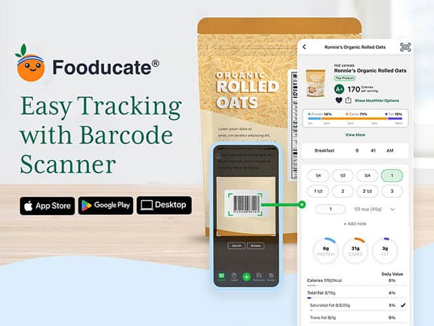 Fooducate Pro Meal Tracking App 3