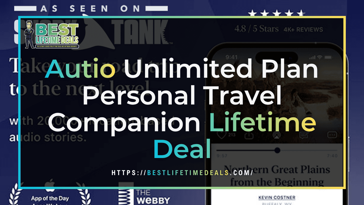 Autio Unlimited Plan Personal Travel Companion Lifetime Deal