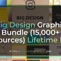 Big Design Graphic Bundle (15,000+ Resources) Lifetime Deal