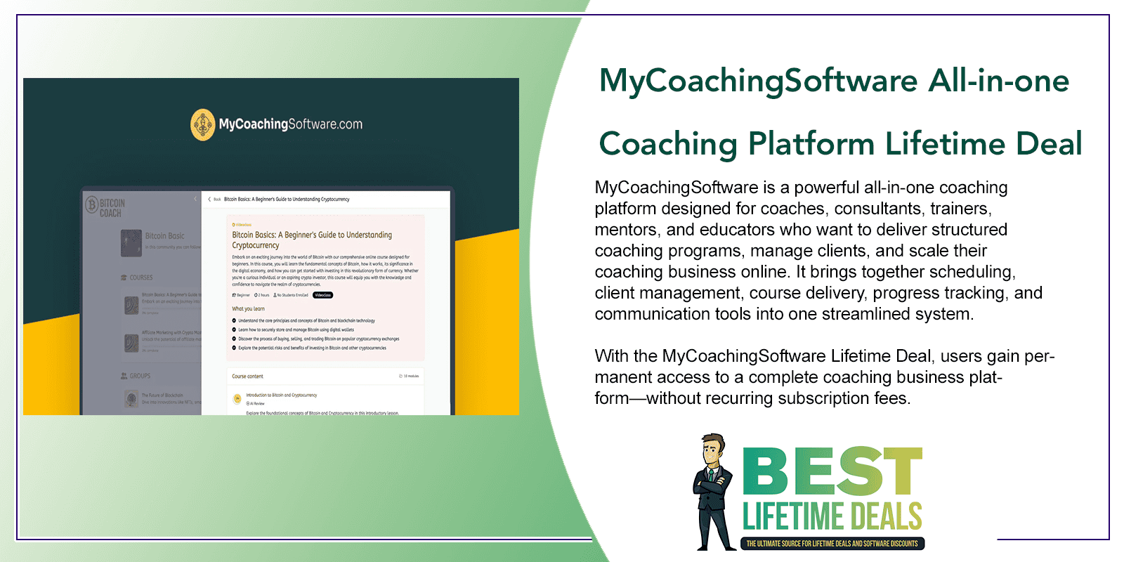 MyCoachingSoftware All in one Coaching Platform Featured Image
