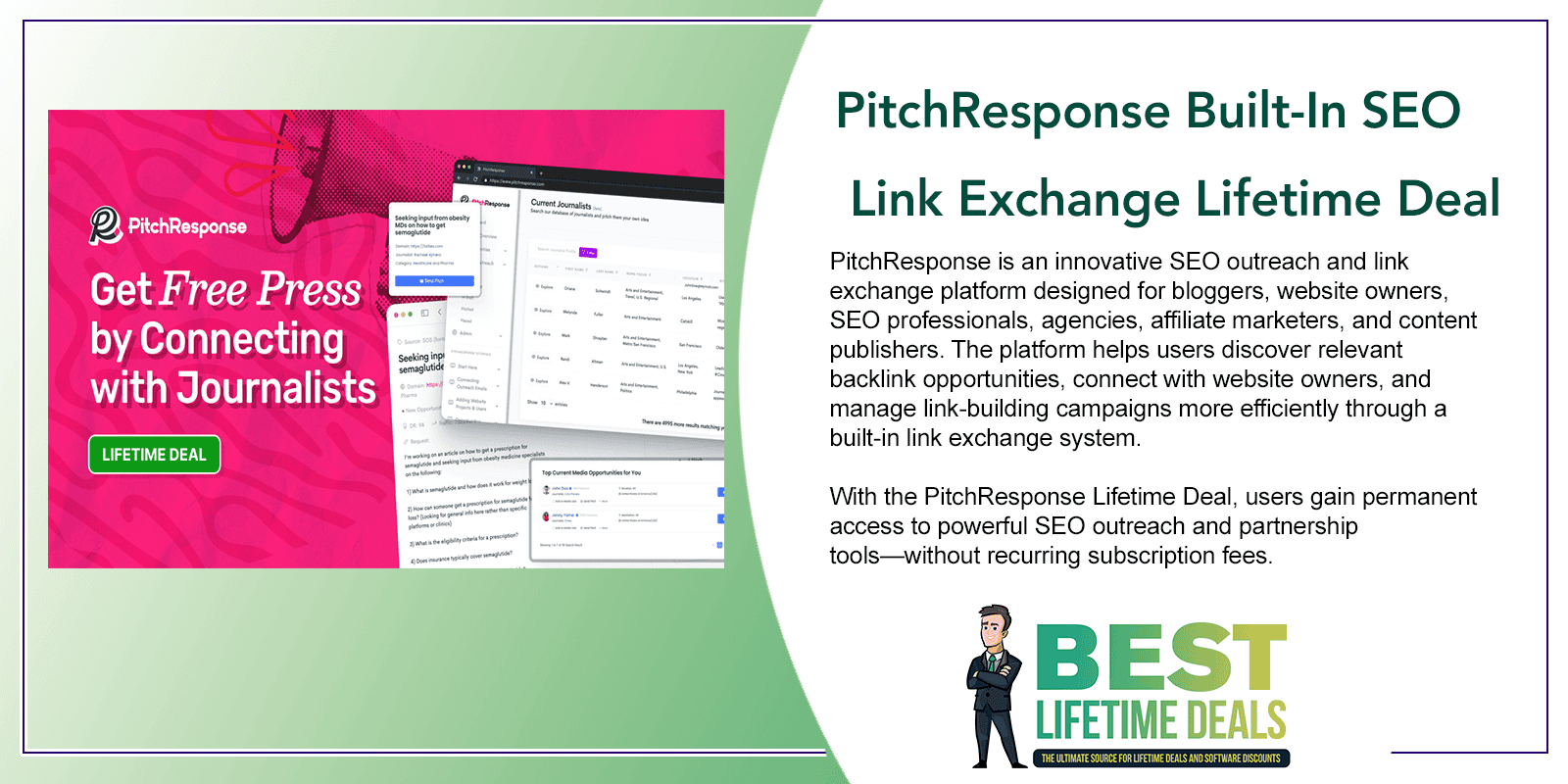PitchResponse Built In SEO Link Exchange Featured Image