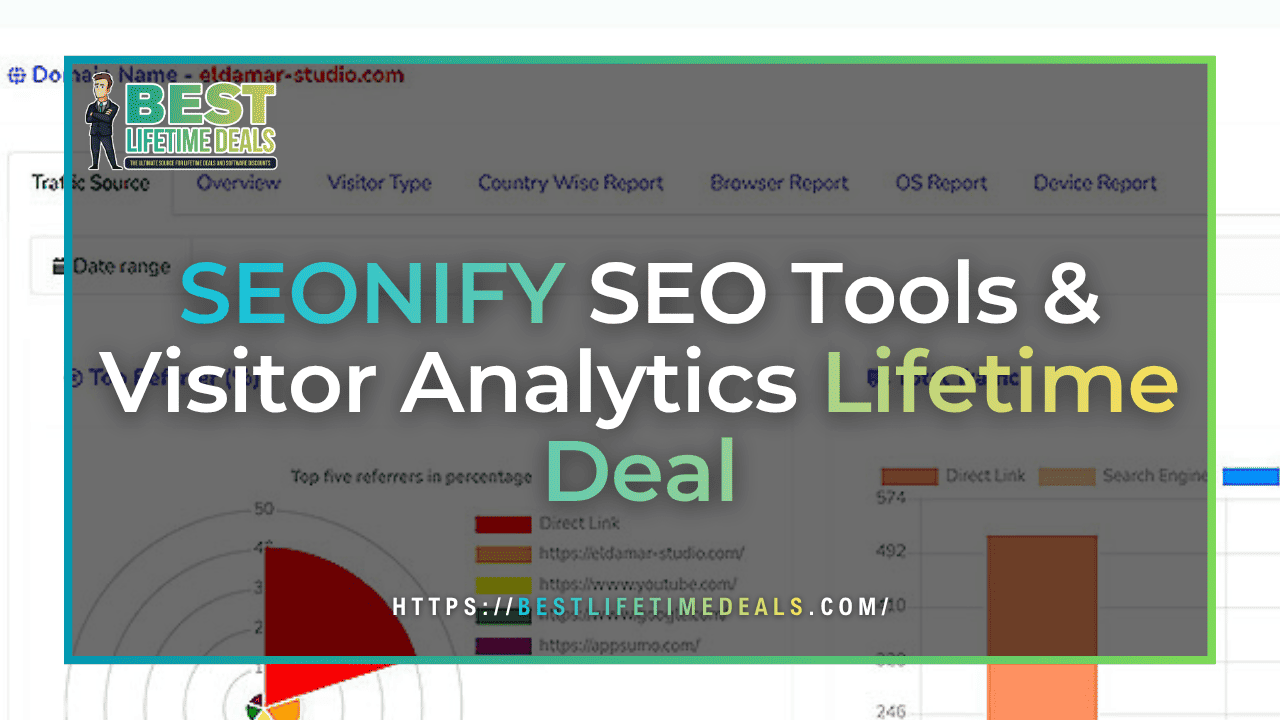 SEONIFY SEO Tools & Visitor Analytics Lifetime Deal