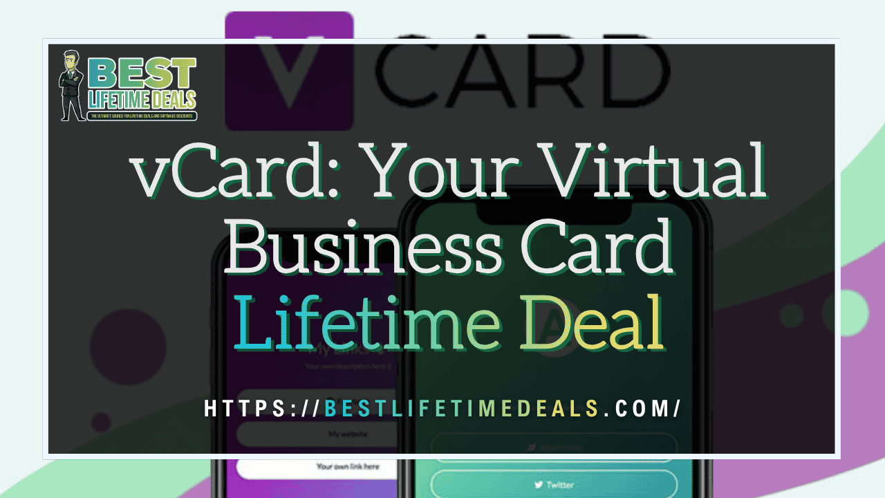 vCard Your Virtual Business Card Lifetime Deal