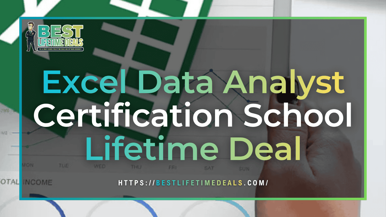 Excel Data Analyst Certification School Lifetime Deal