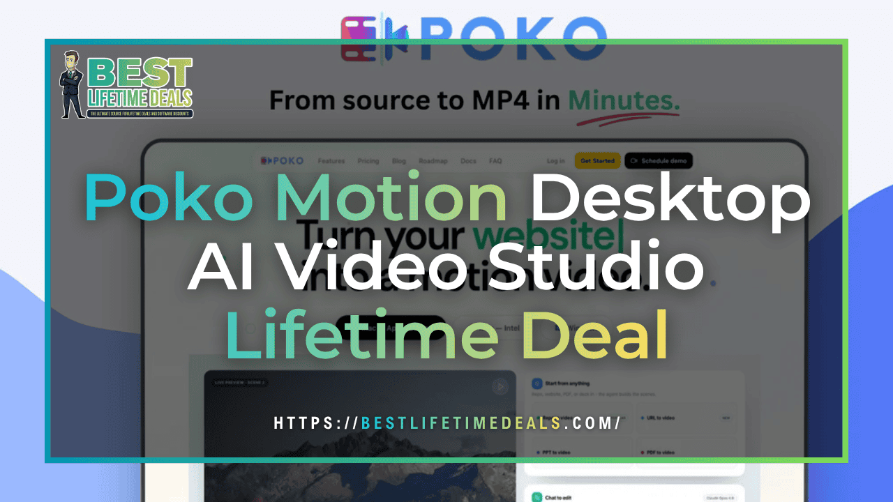 Poko Motion Desktop AI Video Studio Lifetime Deal