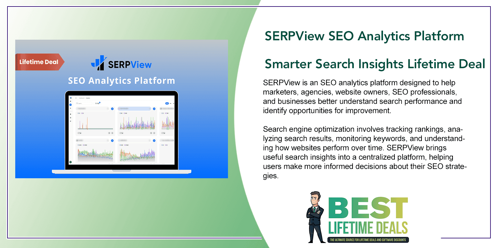 SERPView SEO Analytics Platform Featured Image