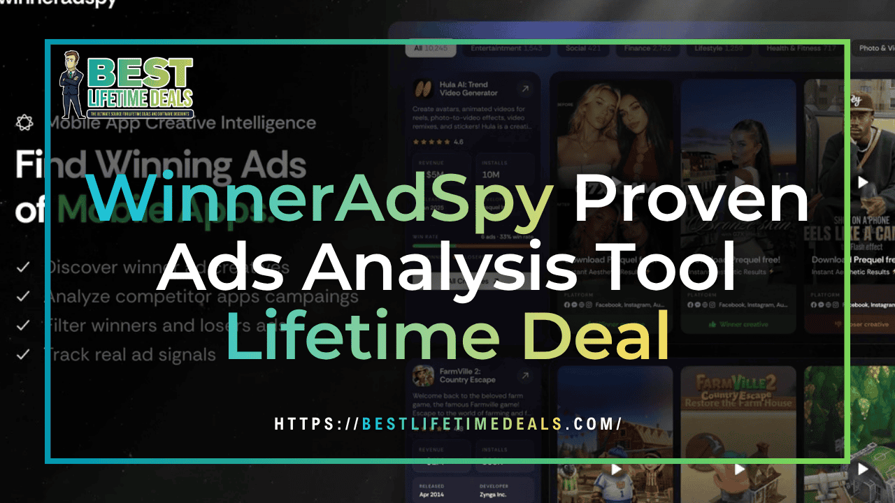 WinnerAdSpy Proven Ads Analysis Tool Lifetime Deal